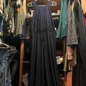 Navy Jumpsuit with pockets - Only worn once